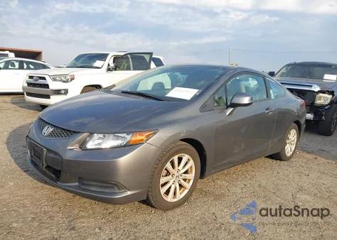 2012 Honda Civic Ex из США, поврежденный, VIN 2HGFG3B83CH519829